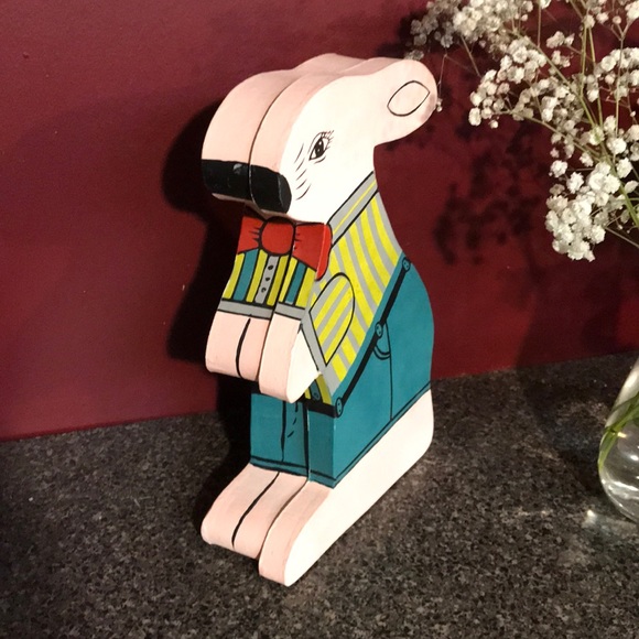 Vintage Retro Easter Chocolate Bunny Decor Box 🐰 - Picture 2 of 6